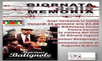 Verbania
GIORNATA DELLA MEMORIA Verbania
GIORNATA DELLA MEMORIA
