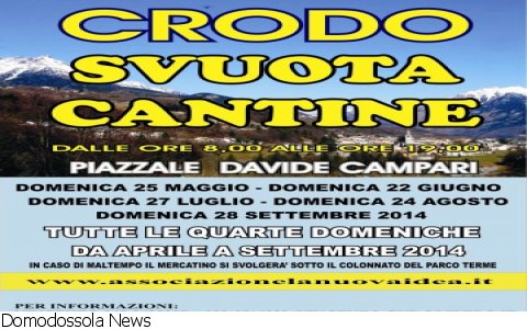 Crodo
CRODO SVUOTACANTINE 