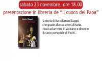 Verbania
Presentazione del libro: "Il cuoco del Papa" di Ketty Magni